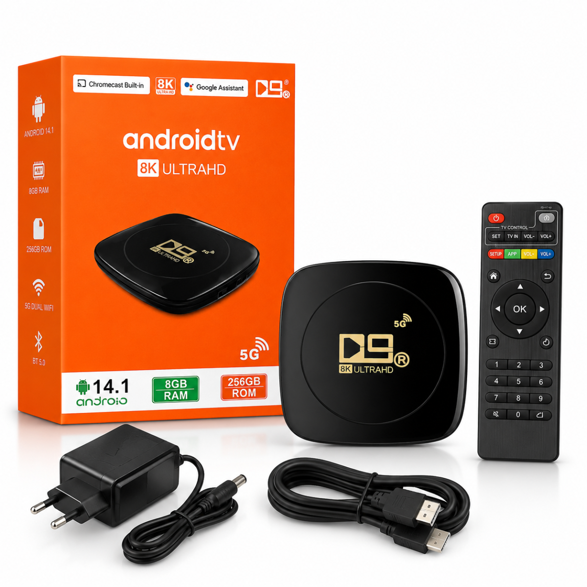 TV BOX - D9 8K 5G