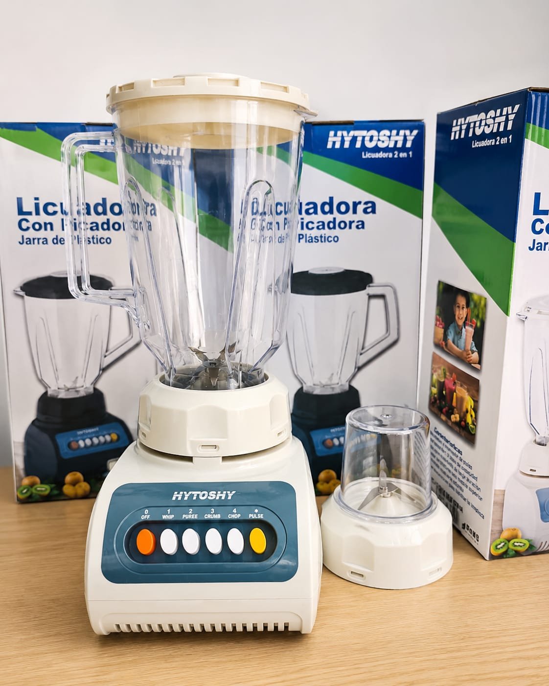 LICUADORA CON PICADOR JARRA PLASTICA