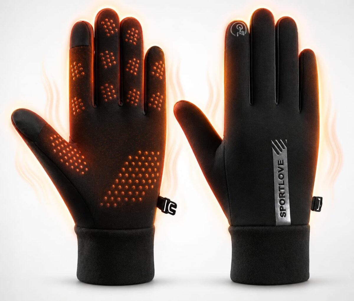 GUANTES TERMICOS CON USB