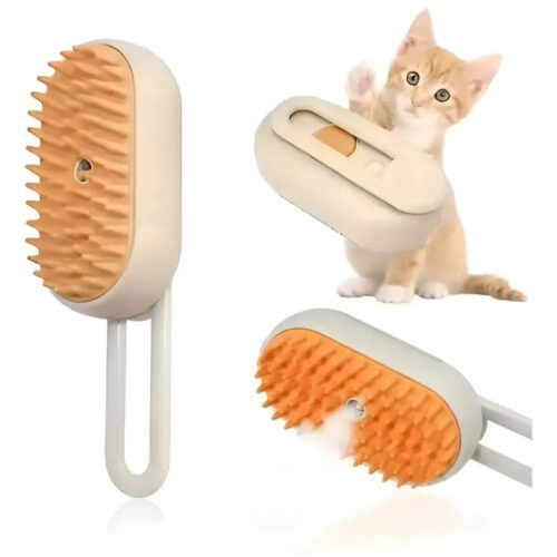 CEPILLO VAPOR PARA MASCOTAS CON MANGO