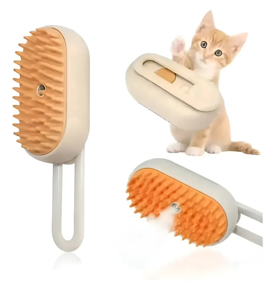 CEPILLO VAPOR PARA MASCOTAS CON MANGO