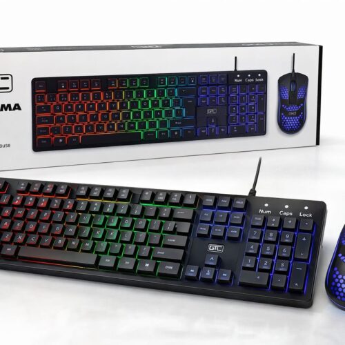 COMBO TECLADO Y MOUSE GAMER RGB