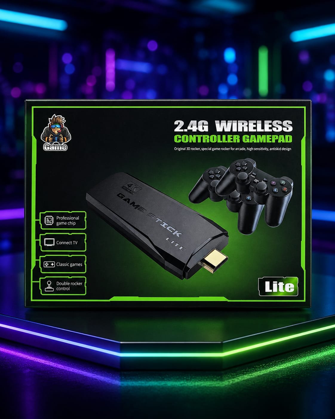 CONSOLA DE JUEGOS 2.4 STICK