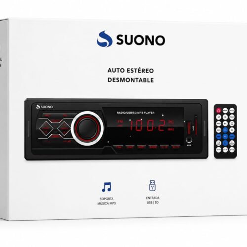 ESTEREO SUONO FRENTE DESMONTABLE