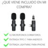 MICROFONO CORBATERO DOBLE