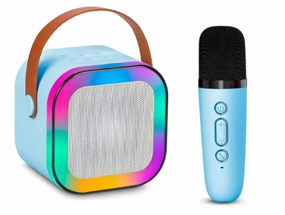 PARLANTE KARAOKE CON MICROFONO