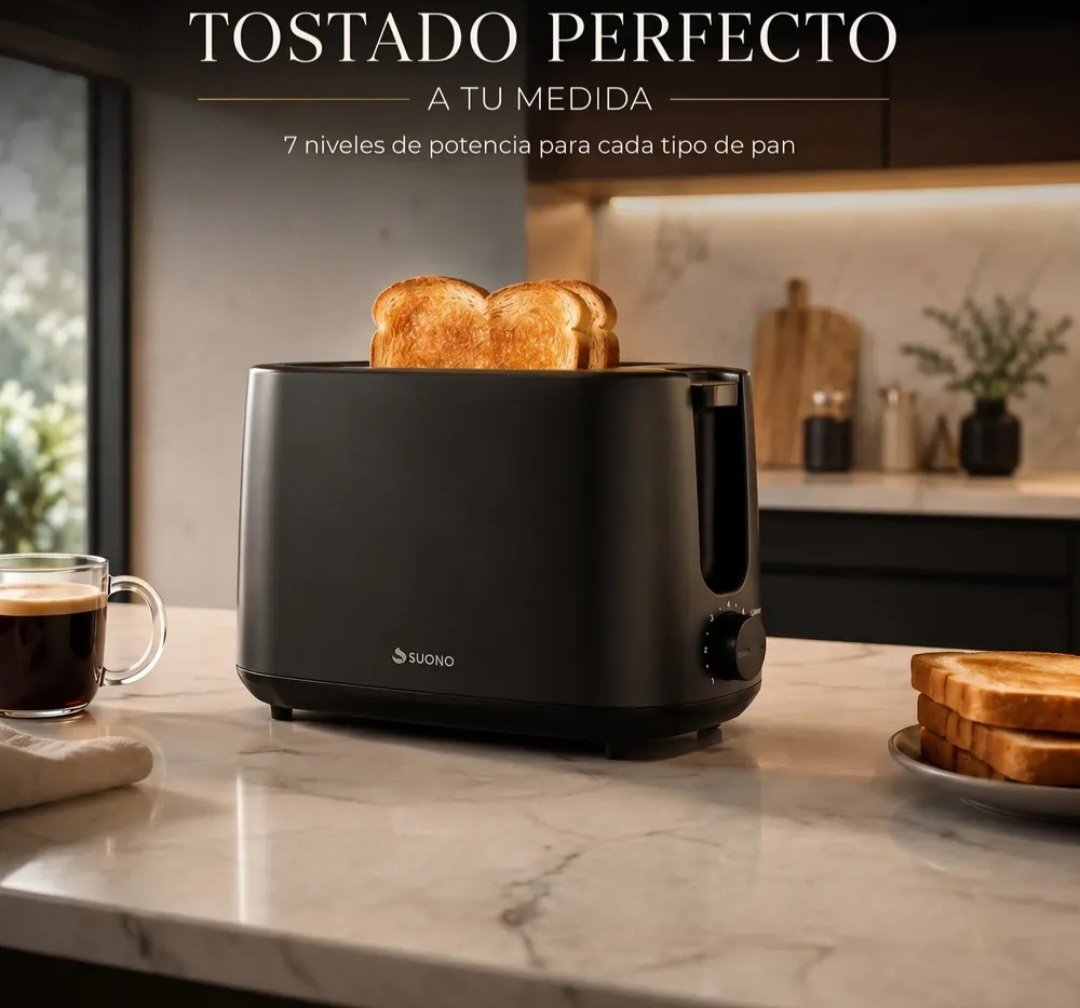 TOSTADORA SUONO 2 REBANADAS