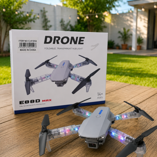 DRONE E88 CONTROL REMOTO