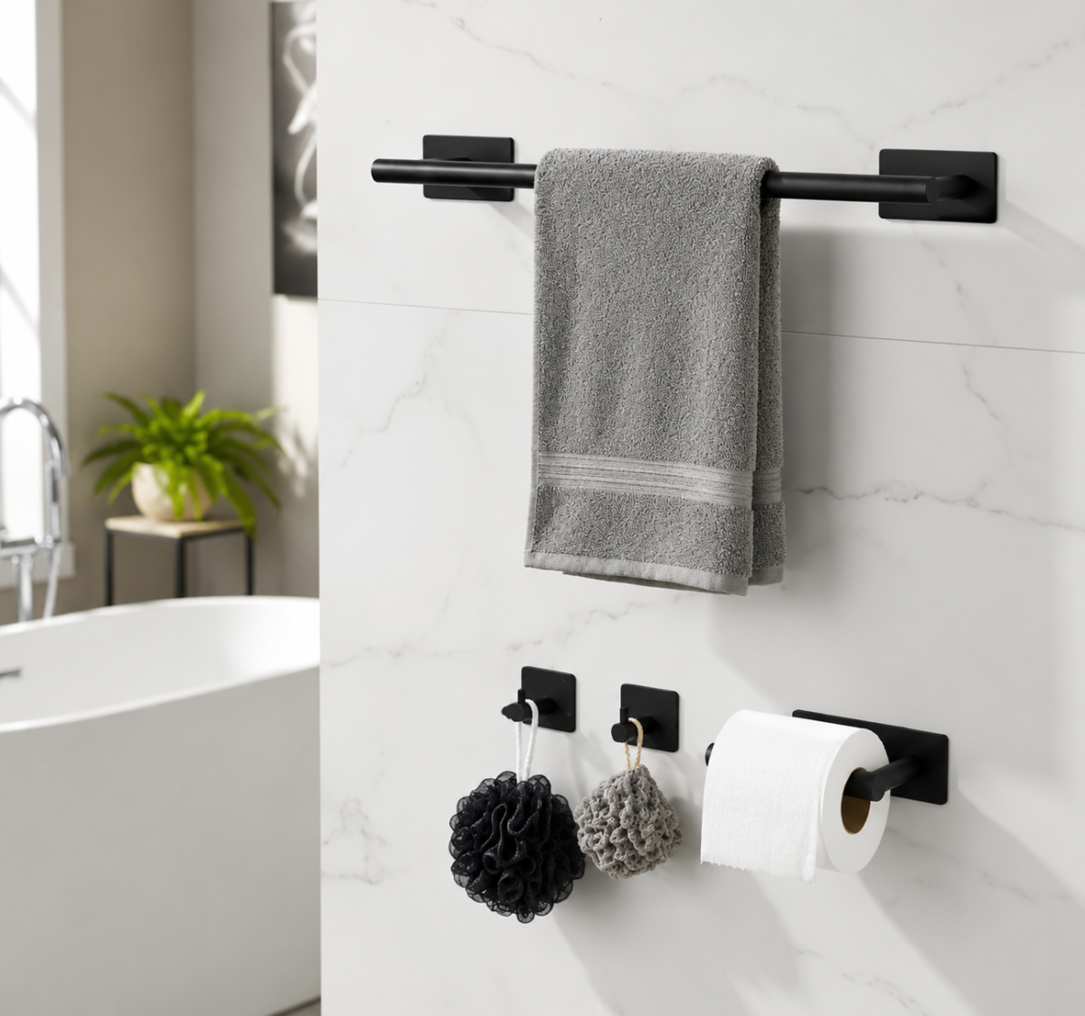 ACCESORIOS PARA BAÑO 5PZS