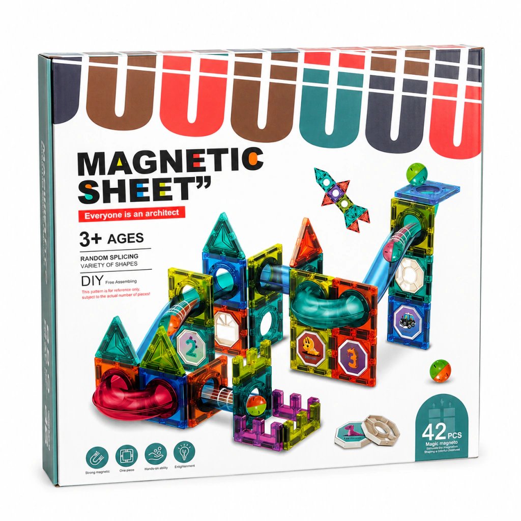BLOQUES MAGNETICOS 42PCS