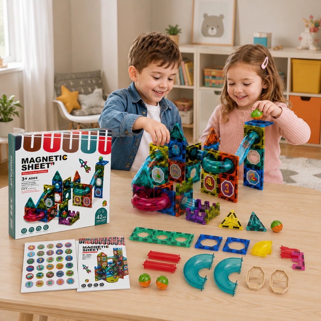 BLOQUES MAGNETICOS 42PCS