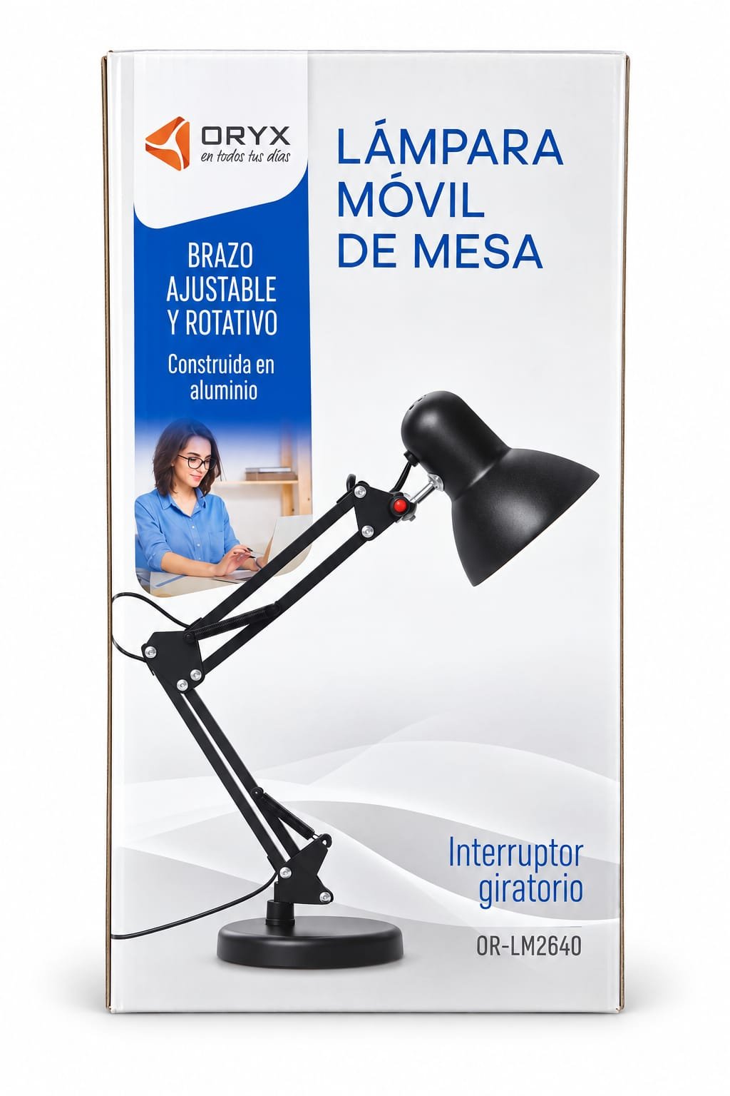 LAMPARA MOVIL DE MESA