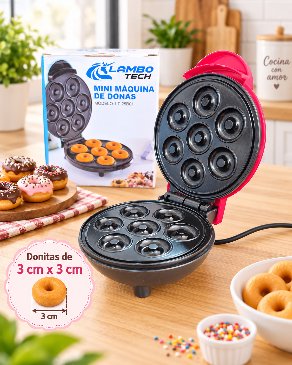 MINI MAQUINA DE DONAS