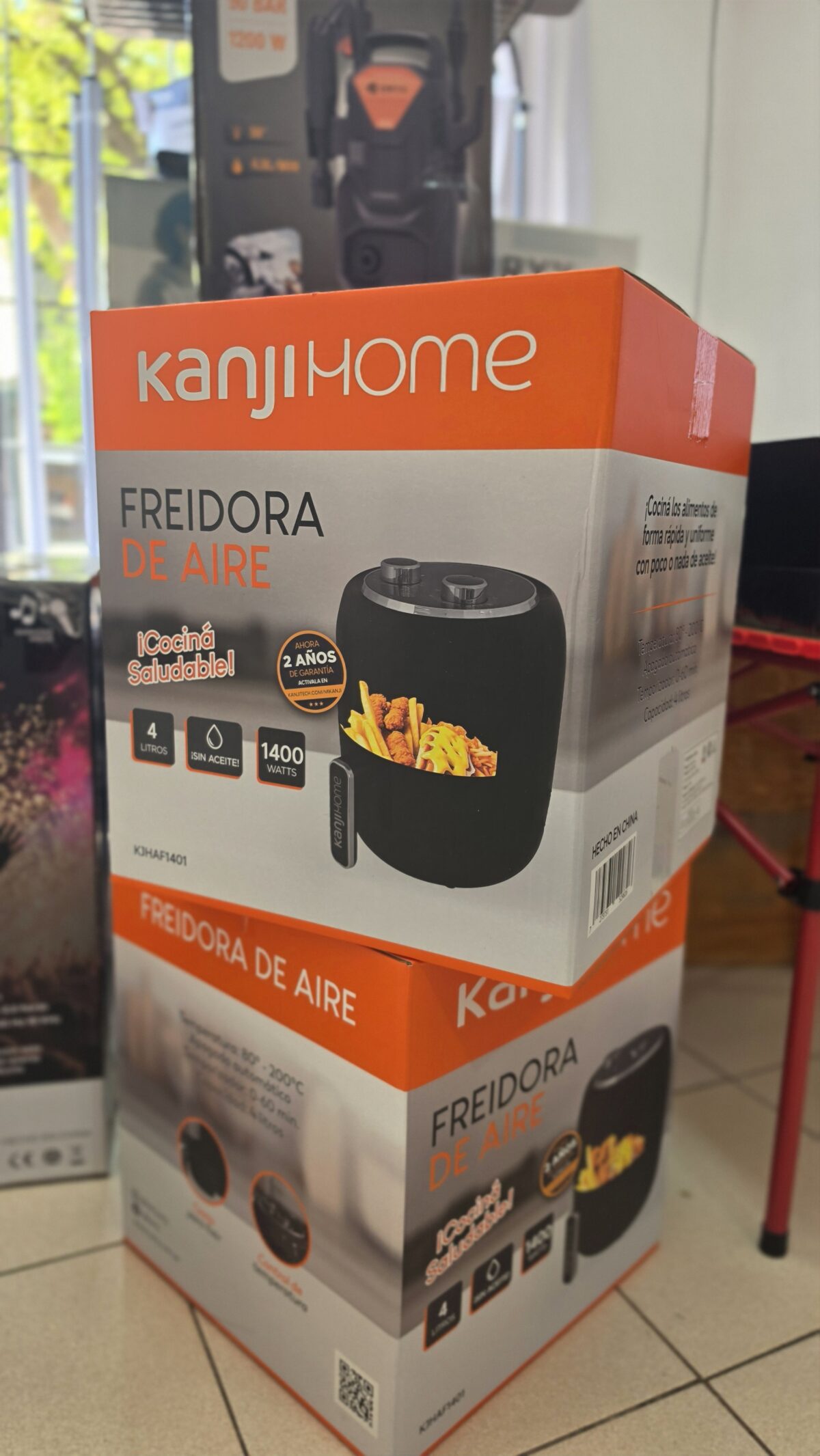 FREIDORA DE AIRE 4LT KANJIHOME